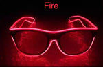 Fire Led Glasses from BrightLightKicks